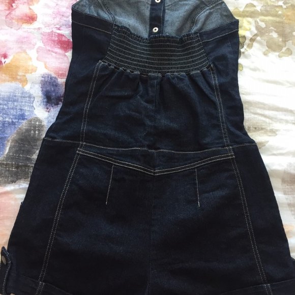 GRANE DENIM ROMPER, SZ. L - Picture 5 of 8